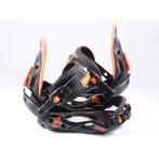 S M snowboard bindingen NITRO FREESTYLE CUSTOM 2022, black/o, Verzenden, Nieuw