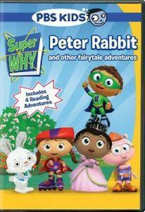 Super Why: Peter Rabbit & Other Fairytal DVD, CD & DVD, DVD | Autres DVD, Envoi