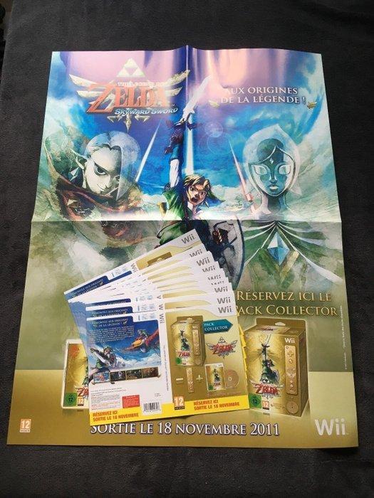 Nintendo - Wii - PLV Poster Kit Zelda Skyward Sword pack, Games en Spelcomputers, Spelcomputers | Overige Accessoires