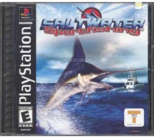 Saltwater Sportfishing (Beschadigd Hoesje) (PS1 Games), Games en Spelcomputers, Games | Sony PlayStation 1, Zo goed als nieuw