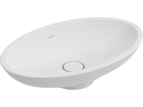 Veiling - Villeroy & Boch opzetwastafel met plug 58,5x38cm L, Doe-het-zelf en Bouw, Sanitair