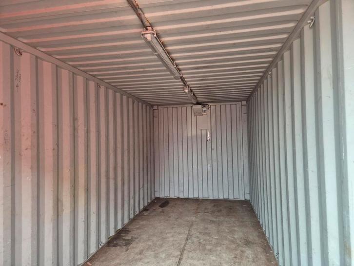Container 20ft. 6m. met verlichting HS-1602, Zakelijke goederen, Machines en Bouw | Keten en Containers, Ophalen of Verzenden