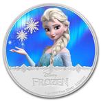 Niue. 2 Dollars 2016 Disney - Frozen, 1 Oz (.999)  (Zonder