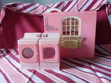 Mattel - Barbiepop Barbie 1998 Magic Kitchen 1990 lavatrice
