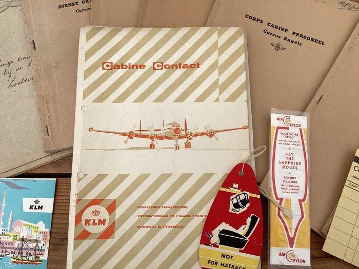 Vintage KLM Memorabilia - 1960-1970, Antiek en Kunst, Antiek | Wandborden en Tegels