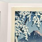 Woodblock Print Fuji no yukihare  () (Clear