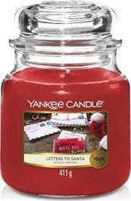 Yankee Candle Medium Jar Letters To Santa 411 g, Verzenden