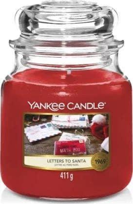 Yankee Candle Medium Jar Letters To Santa 411 g, Handtassen en Accessoires, Uiterlijk | Cosmetica en Make-up, Nieuw, Verzenden
