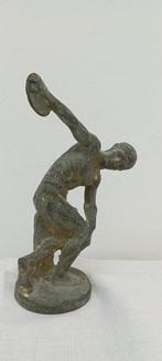 sculptuur, Discobolo - 25 cm - Brons