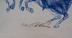 Salvador Dali (1904-1989) - Les Cavaliers bleus, Antiek en Kunst