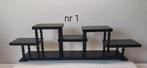 Standaard - Hout, 8 diverse display,s , tafeltjes - China