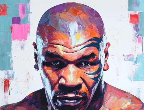 Canvas Fit - Alberto Ricardo - “Furia y leyenda: Mike Tyson, Verzamelen, Overige Verzamelen