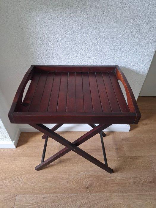 Bijzettafel - Hout, Mahonie - Butlertray, Antiek en Kunst, Curiosa en Brocante