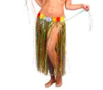 Hawaii Rok Bloemen Gekleurd 75cm, Kinderen en Baby's, Carnavalskleding en Verkleedspullen, Nieuw, Verzenden