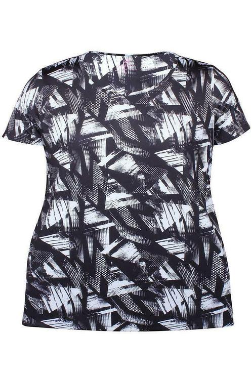 Shirt ROURKE Zhenzi sport print maat 54/56, Kleding | Dames, T-shirts, Verzenden