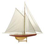 *TIP*  Modelschip Sail model Defender, 1895, Ophalen of Verzenden