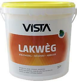 Vista Lakweg Afbijtmiddel 3 liter V-08015, Articles professionnels, Machines & Construction | Entretien & Nettoyage, Envoi