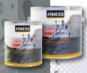 Finess Hoogglanslak 2.5 liter, Doe-het-zelf en Bouw, Verf, Beits en Lak, Ophalen of Verzenden