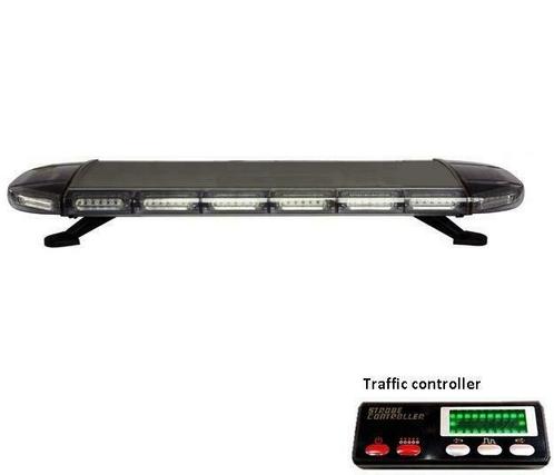100cm LED zwaailamp - ORANJE lichtbalk - met traffic, Auto-onderdelen, Verlichting, Verzenden