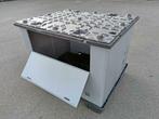 palletboxen kunststof tripboxen transportbox met 60% korting, 60 cm of meer, Gebruikt, Krat, Opvouwbaar