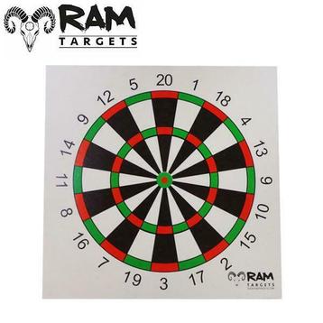 RAM Schietkaarten 14x14 Darts beschikbaar voor biedingen