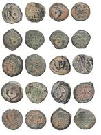 Lot of 10 Hasmonean Prutah – struck with Paleo-Hebrew