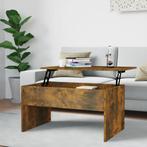 vidaXL Table basse Chêne fumé 80x50,5x41,5 cm Bois, Maison & Meubles, Verzenden, Neuf