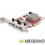 StarTech.com PEXUSB312A2C2V interfacekaart/-adapter Intern, Computers en Software, USB Sticks, Verzenden, Nieuw