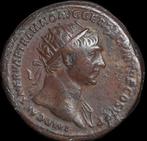 Empire romain. Trajan (98-117 apr. J.-C.). Dupondius - S P Q