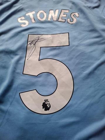 Manchester City - Premier League - John Stones Signed beschikbaar voor biedingen