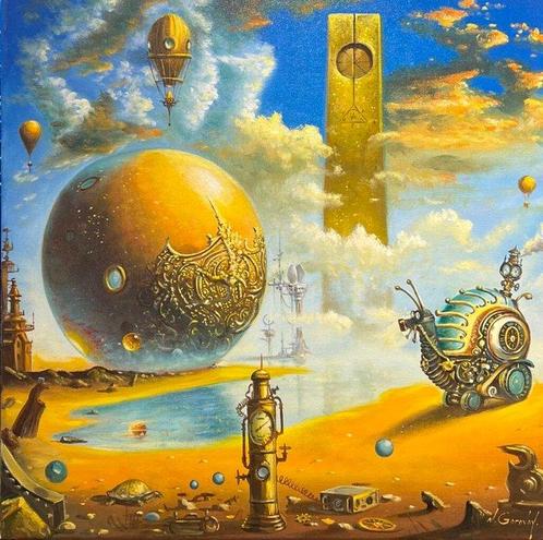 Nikolay Gorovoy (1953) - Cocoon, Antiek en Kunst, Kunst | Schilderijen | Klassiek