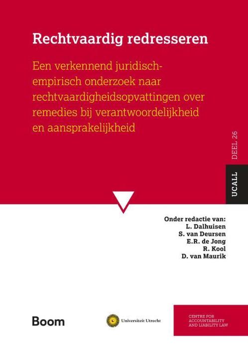 Rechtvaardig redresseren / UCALL / 26 9789462129887, Boeken, Wetenschap, Zo goed als nieuw, Verzenden