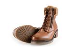 Remonte Veterboots in maat 38 Cognac | 5% korting, Kleding | Dames, Schoenen, Overige kleuren, Verzenden, Overige typen, Remonte