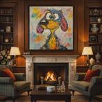 Laurent Pate - Clocky ( chien teckel pop art )