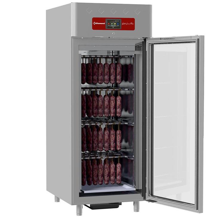 Rijpingskast 850 liter geventileerd, 1 glazen deur 20x GN 2/, Zakelijke goederen, Horeca | Keukenapparatuur, Koelen en Vriezen