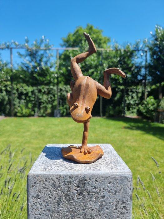 Beeldje - A crazy frog - IJzer, Antiek en Kunst, Curiosa en Brocante