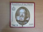 San Marino. 2 Euro  Galileo  2005 neuf  (Zonder, Postzegels en Munten