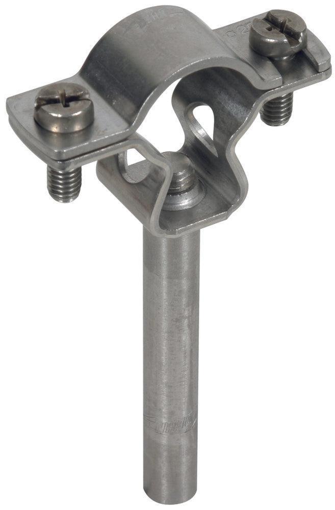 Roestvrijstalen geleiderhouder D 20-23 mm met staaf D 10 mm, Doe-het-zelf en Bouw, Elektriciteit en Kabels, Verzenden