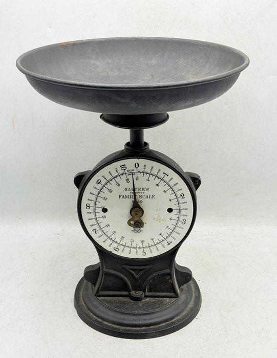 Salter’s - Balans of weegschaal - Gezinsmaat - IJzer, Antiek en Kunst, Curiosa en Brocante