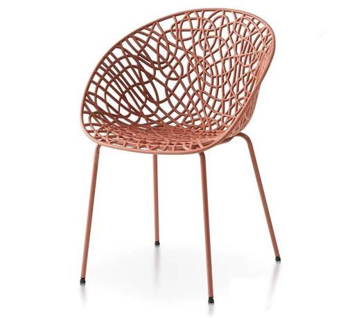 TM Modern Design Plastic Stoel Rood, Auto diversen, Autogereedschap, Verzenden