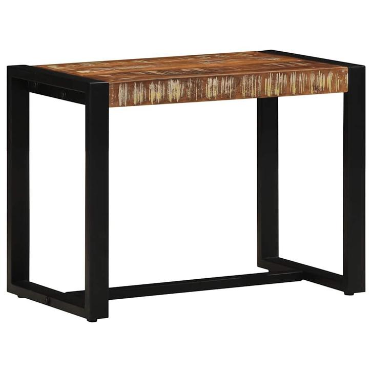 vidaXL Bank Multicolor 60x35x45 cm Massief Hout Hergebruikt, Huis en Inrichting, Overige Huis en Inrichting, Nieuw, Verzenden