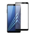 3-Pack Samsung Galaxy A8 2018 Full Cover Screen Protector 9D, Télécoms, Verzenden