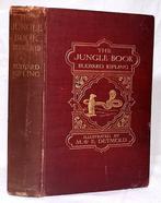 Rudyard Kipling - The Jungle Book (Scarce Colourful Edition), Antiek en Kunst