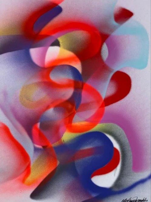 Parscha Mirghawameddin - Graff N°2005 - XXL, Antiquités & Art, Art | Peinture | Moderne