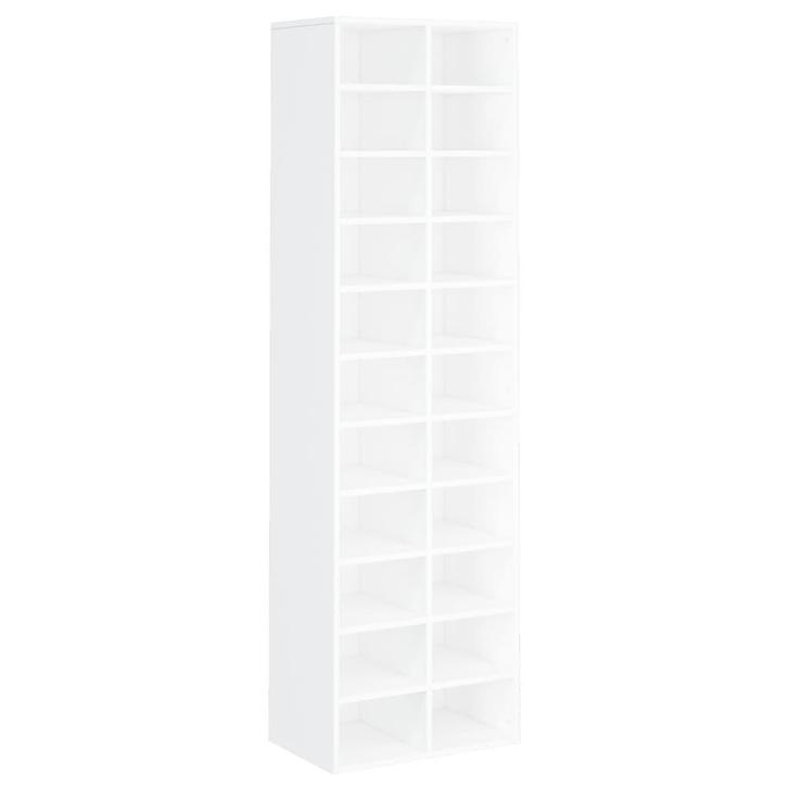 TM Schoenenkast 54x34x183 cm bewerkt hout wit, Auto diversen, Autogereedschap, Verzenden