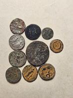 #16 - Oude Wereld Lot of 10 Pieces coins (Zonder, Postzegels en Munten