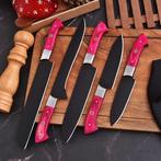 Keukenmes - Pakka wood, met de hand gevouwen staal met