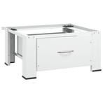 vidaXL Socle pour machine à laver avec tiroir Blanc, Electroménager, Neuf, Verzenden