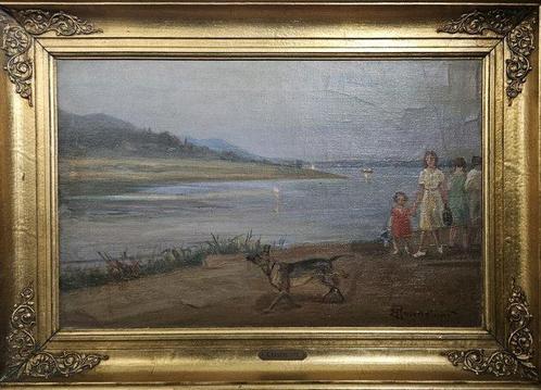 Christian Emil Rosenstand (1859-1932) - Sommerliche, Antiek en Kunst, Kunst | Schilderijen | Klassiek