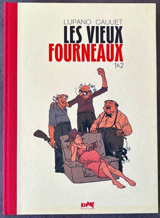 Les Vieux Fourneaux T1/T2 + dédicace + 2x ex-libris + marque, Boeken, Stripverhalen